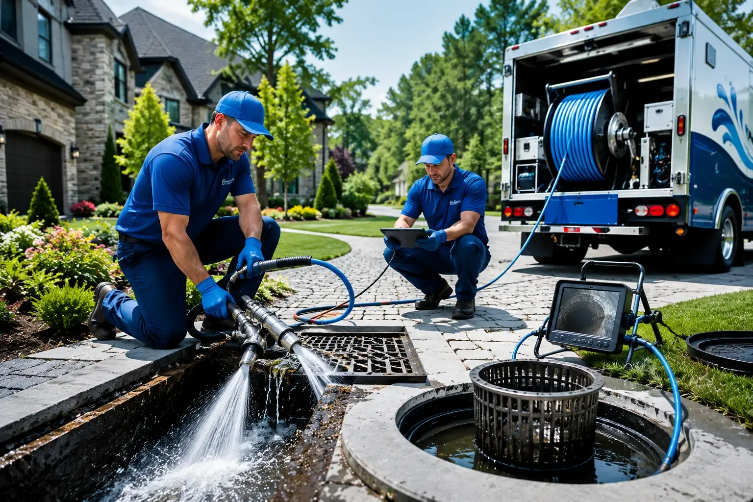 Local outdoor drain cleaning professionals in Elkport, IA